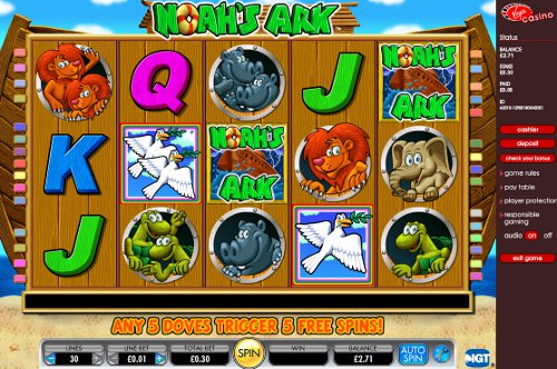 Noahs Ark Slot Screenshot